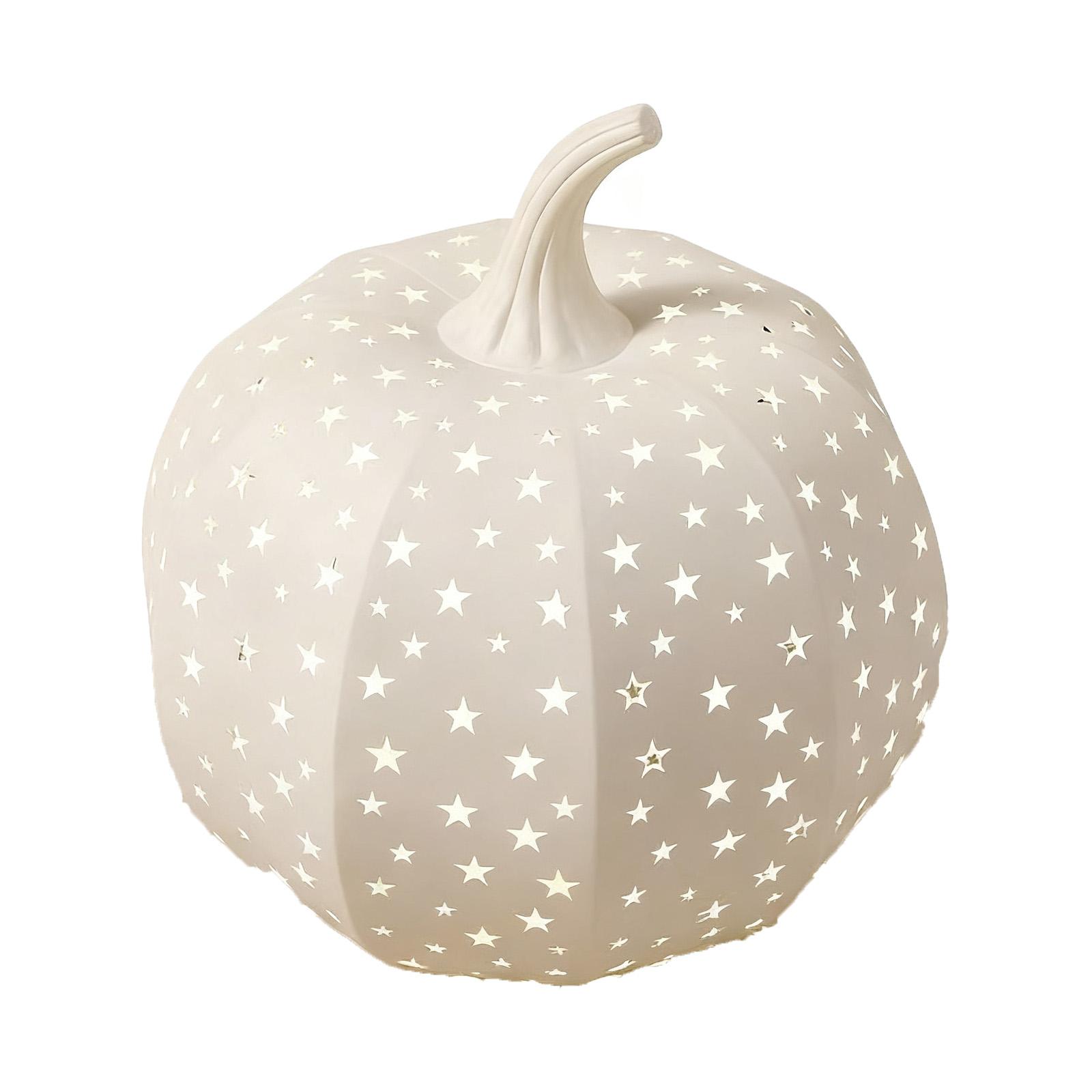 

Звездочет Металлический Тыква Звезда Джек-О -Лантерн 19см One Size белый