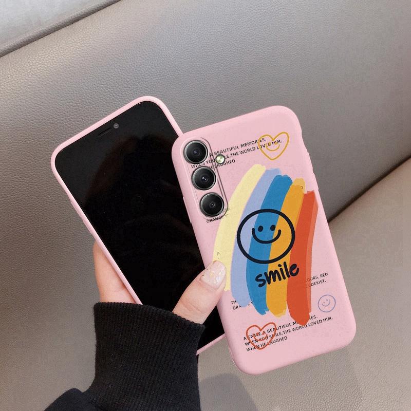 

Мягкий силиконовый чехол с рисунком совы для Samsung A55 A35 S24 Xiaomi Redmi Note 13 iPhone Huawei Honor Realme Camera Защитный противоударный чехол Realme 13 Pro 5G розовый