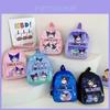 Cute Cartoon Kuromi Backpack For Kids In Blue Black Green Pink And Purple For School