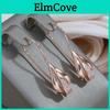 1 Water Pair Drop Glossy Golden Color Dangle Earrings For Women Zircon Wedding Fine Jewelry Vintage Long Earrings