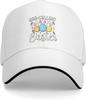 Egg Cellent Easter Baseball Cap Polyester Print Casual Adjustable Baseball Hat for Adults