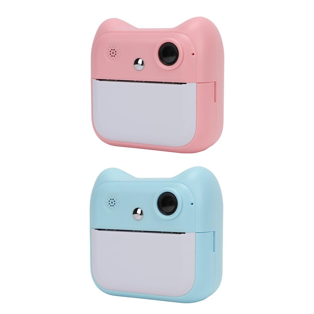 Instant Print Camera 48MP 2.4in Screen Thermal Printing 800mAh Battery Clear Image Digital Zoom for