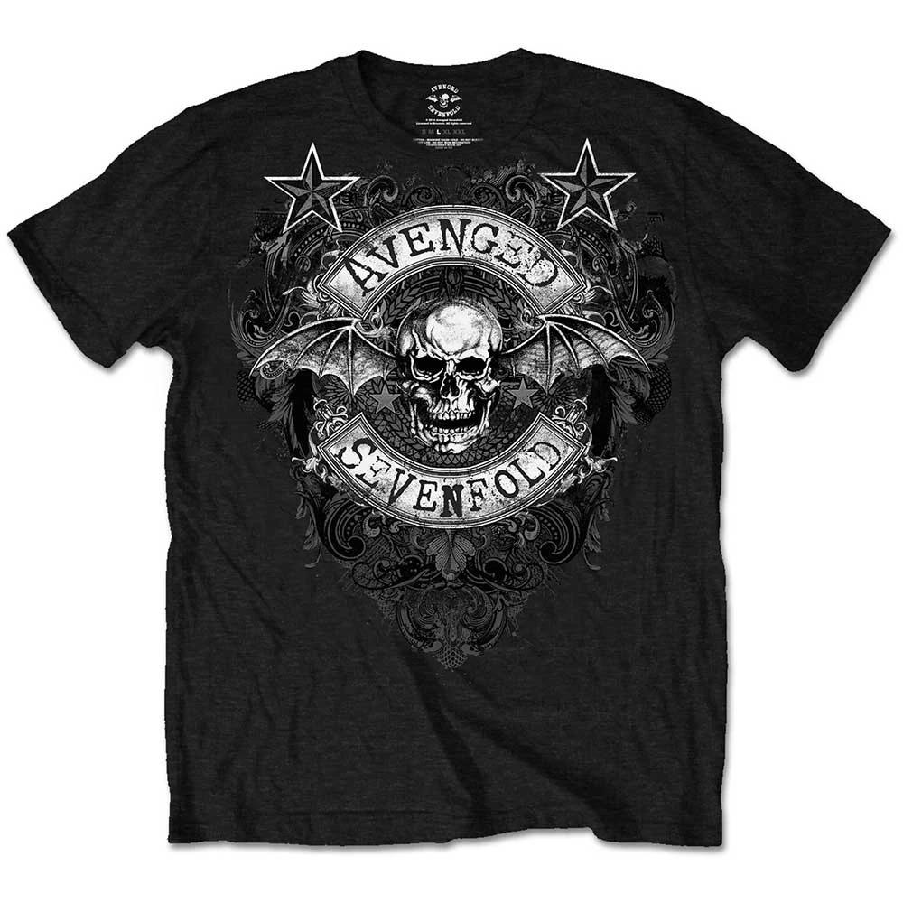 Avenged Sevenfold Stars Flourish Rock Metal T-Shirt Unisex