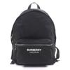 Excellent Backpack Â· Daypack Rubber Logo Backpack Black Nylon Mens Used