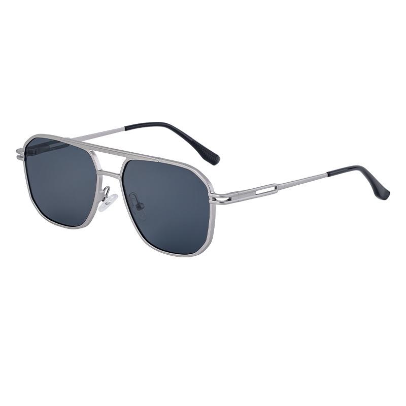 JYL TS Men's New Square Double-Bridge - Spring-Temple Outdoor Shades KSL-98279