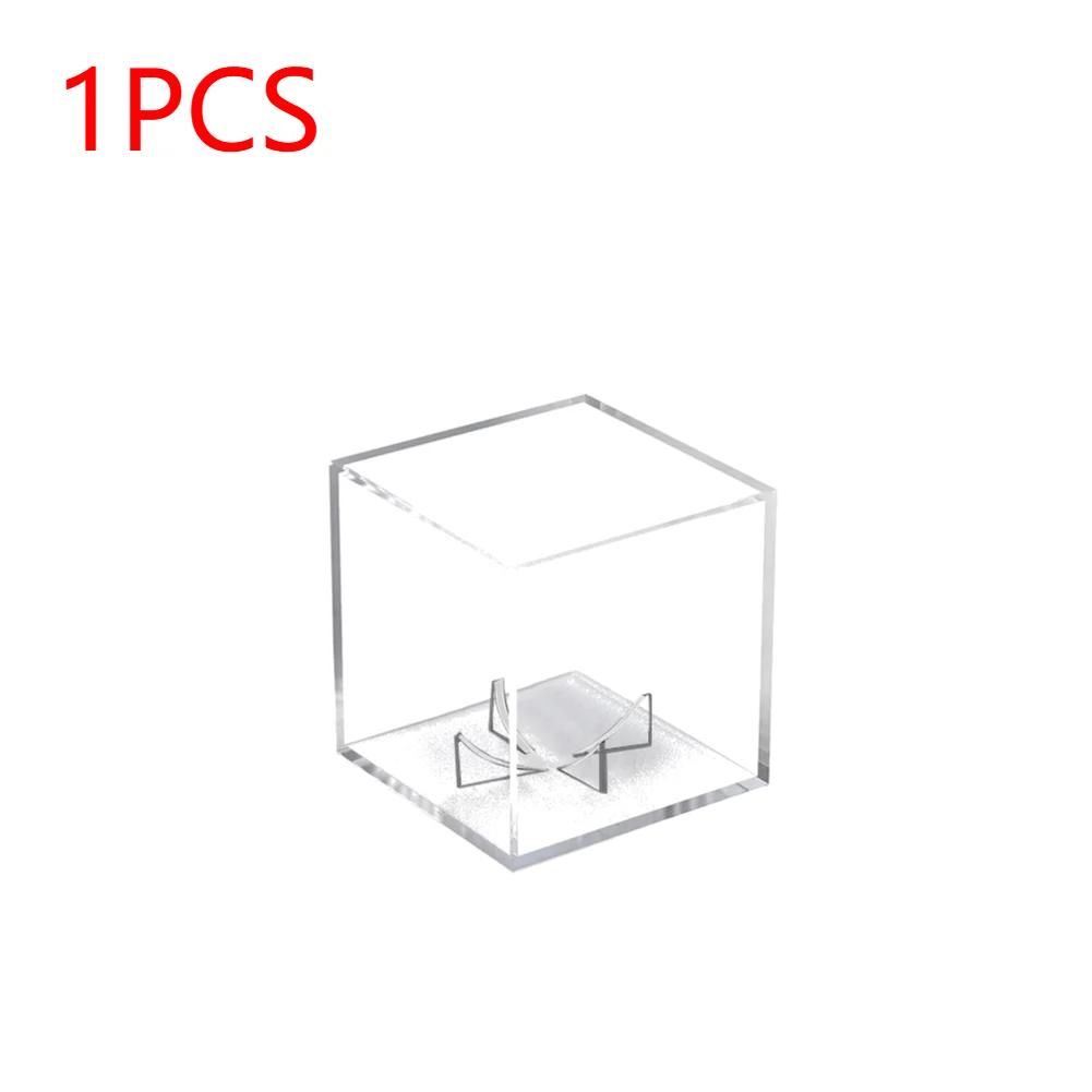 Clear Baseball Box Display Acrylic Transparent Baseball Organizer Case Dustproof UV Protection Perfit For Memorable Collection