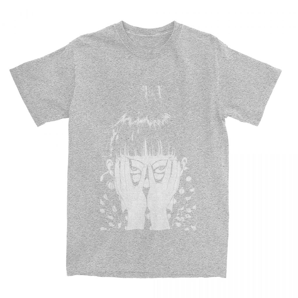 Suehiro Maruo Girl T-Shirt Man Junji Ito Comic Vintage 100 Cotton T-Shirts Beach O-Neck Harajuku Tee Shirt Oversized Clothes