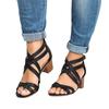 2021 Summer New Arrival Plus Size Casual High-Heeled Sandals for Daily Wear