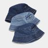 Brand Oohmy Cotton Denim Bucket Hat Men Women Trendy Lightweight Outdoor Hot Fun Summer Beach Vacation Getaway Headwear Cap