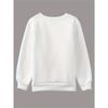 Kids Sweatshirt , Featuring a Playful and Eye-Catching Pumpkin and Bat Fun Print, Spring/Autumn Atmosphere , Comfortable and Skin-Friendly Fabric