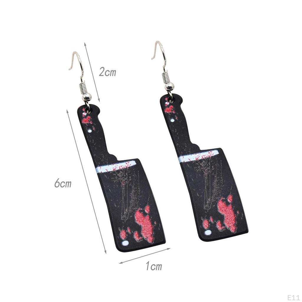 Dangle Earrings for Women, Halloween Costume Earrings, Charm Jewelry, Wear