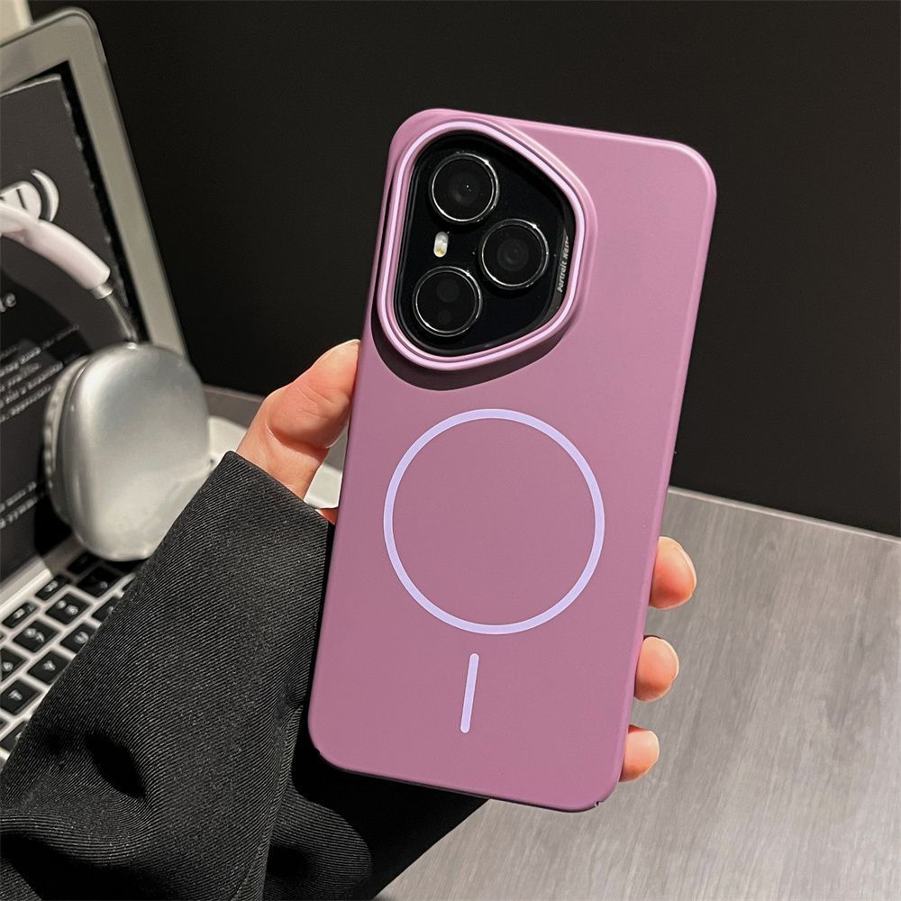 Soft skin magnetic attraction for Honor Magic7PRO mobile phone case Honor 400PRO Macaron PC protective case Honor magic 7