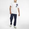 Nike Sportswear Logo Pattern Printing Casual Short Sleeve Men's White CW0414-100