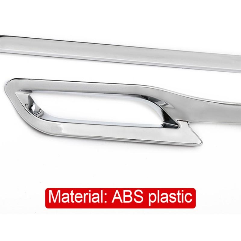 For Toyota Camry 70 XV70 2018 2019 2020 2026 2026 2026 Hybrid Car Rear Bumper Frame Bright Bar Kit Decorative Strips Accessories