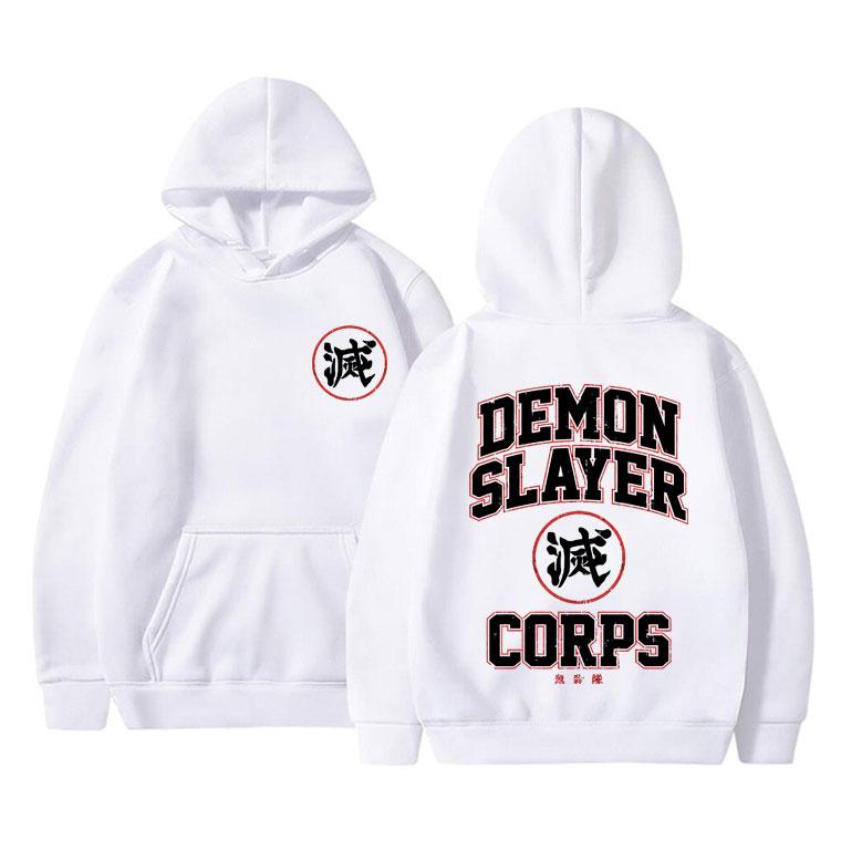 Толстовка с рисунком аниме Demon Slayer Corps — фото 3
