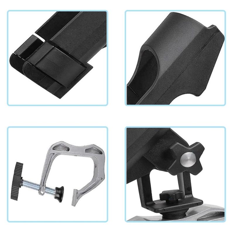 Adjustable Boats Fishing Rod Holder Boats Rotatable Folding Fishing Rod Rack for Secure Angling Experience