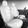 Car Seats Cover For Tesla Model 3 Y Napa Leather Full Surround Style Multicolor Car Modified Interior Accessories