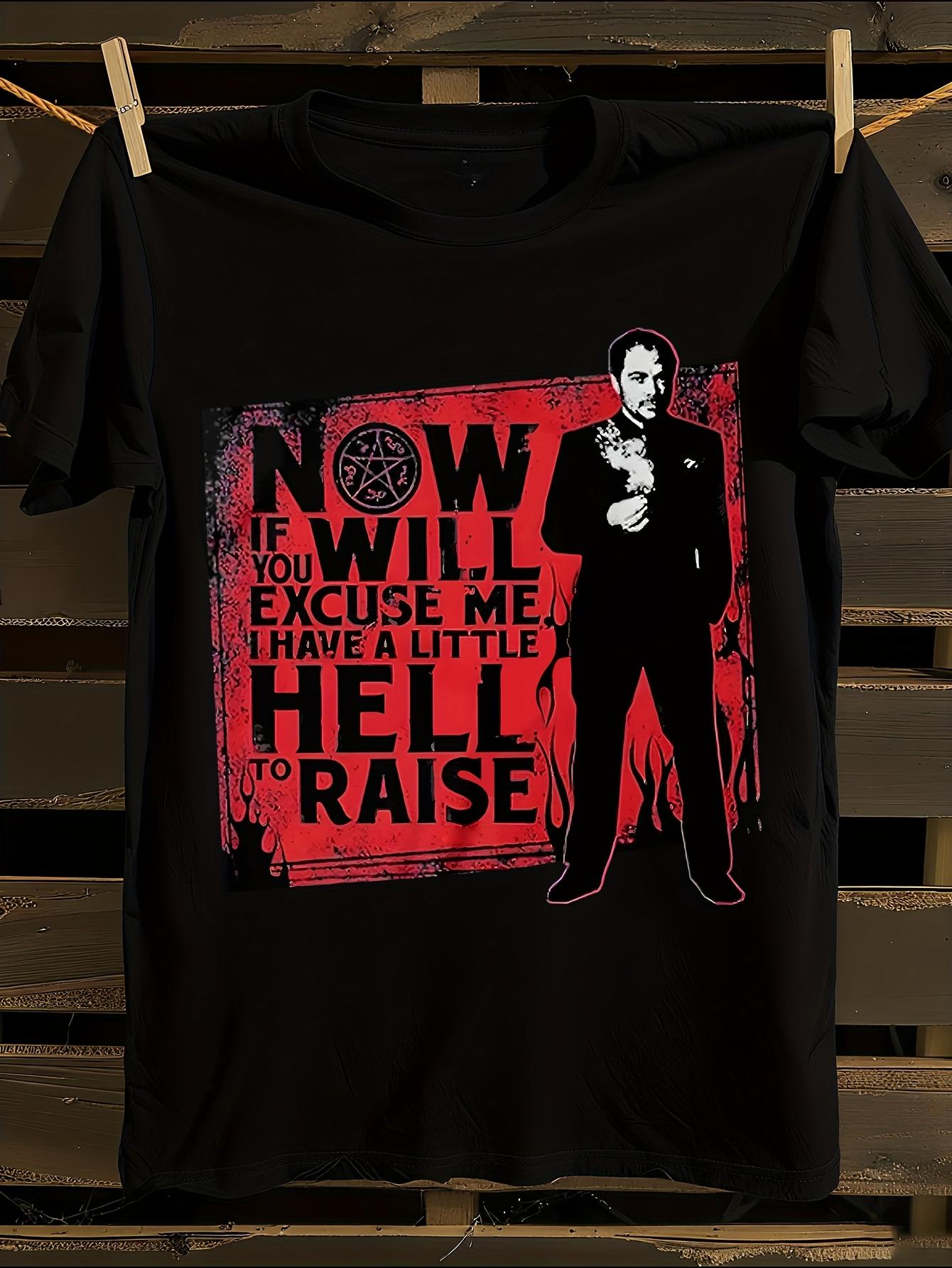 Supernatural TV Show Dean Winchester Vintage T-shirt XXXL