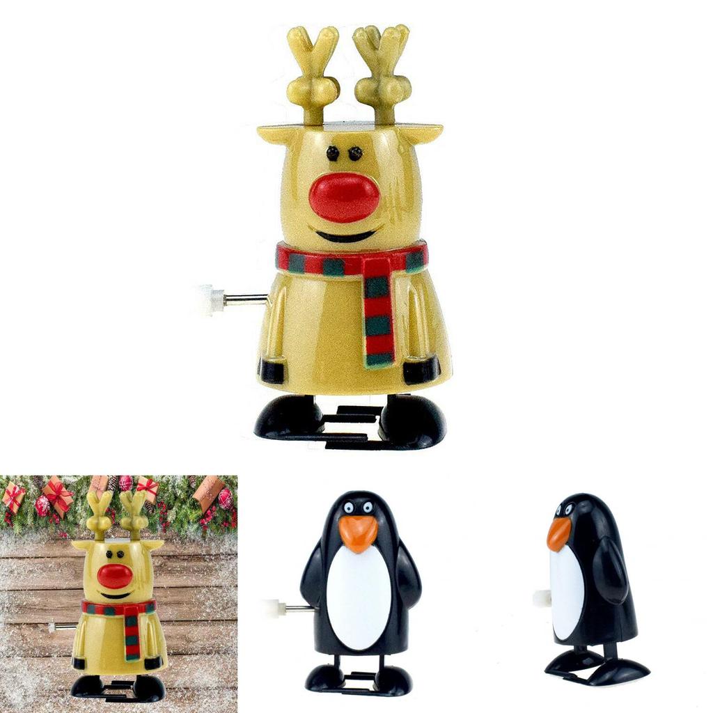 Exquisite Weihnachtsmann Aufziehspielzeuge für Kinder Weihnachtsfeier Tütenfüller Strumpffüller