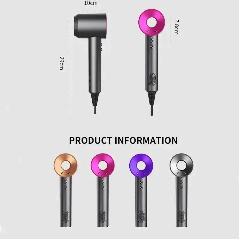 Professional High Speed Leafless Hair Dryer Attachment 5 Constant Temperature Hair Care Home Powerful Electric Blow Dryer