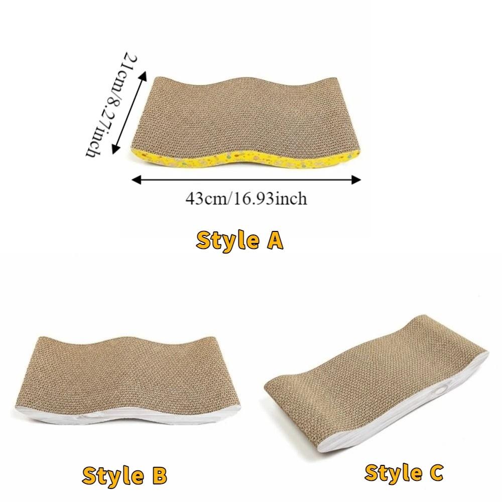 Scratch Resistant Corrugated Paper Scratcher Wear-resistant Claw Grinding Board for Playing