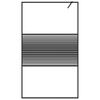 Walk In Shower Screen for Walk In Shower Black 115 X 195 Cm Tempered Safety Glass Clear Black