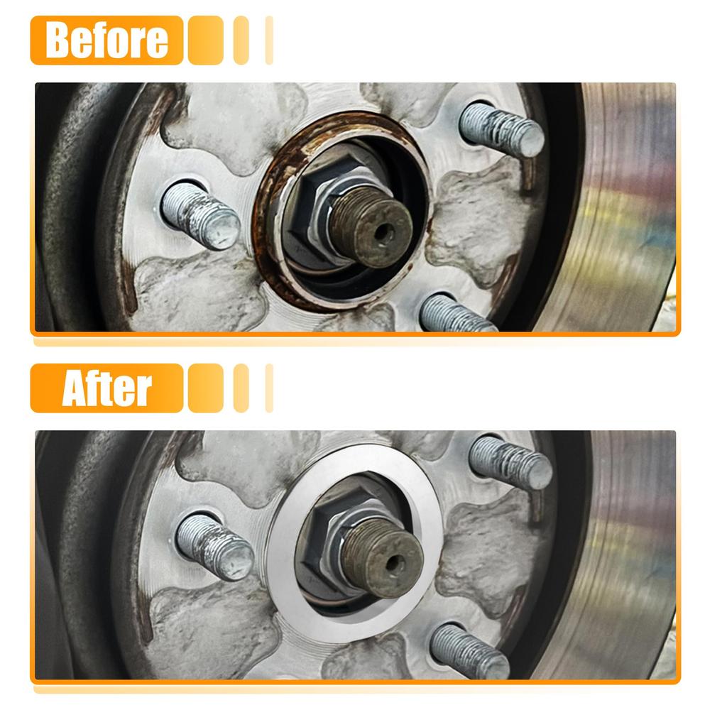 X AUTOHAUX Set of 4 OD 75mm to ID 57.1mm Aluminum Alloy Car Hub Centric Rings Wheel Borealis Spacer