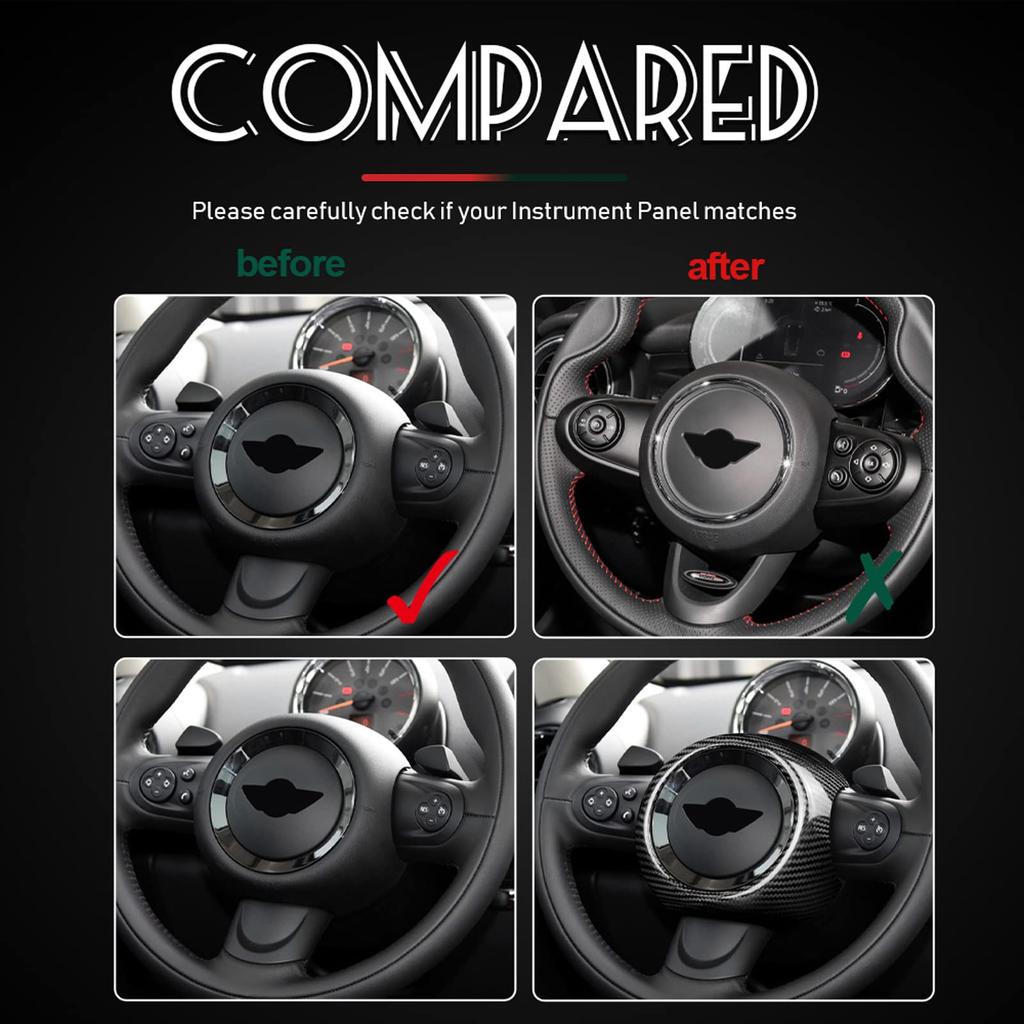 AIRSPEED Zubehör für Mini R55 R56 R57 R58 R59 R60 R61 Echtes Hartcarbon