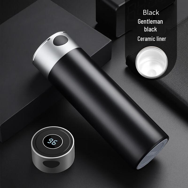 Shuixi One-Touch Ceramic Lined Insulated Tea & Coffee Bottle
