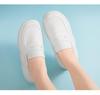 Women's Plus Size Non-slip White Nurse Shoes - Comfortable Slip-on for Long Hours