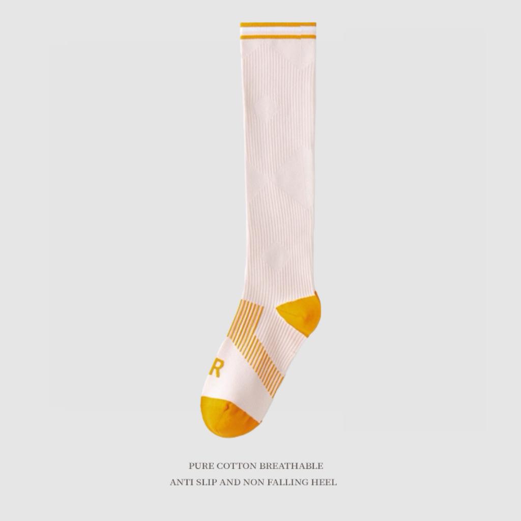 Unisex Kompressionsstrumpor för Sport - Ideala för Löpning, Hopprep och Utomhusaktiviteter