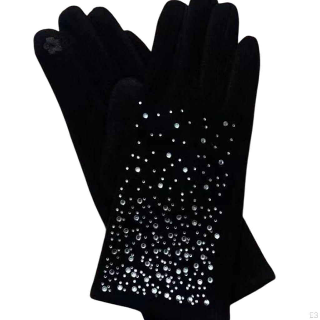 Winter Gloves Cold Weather Touch Screen Comfortable Women Lightweight Outdoor Cycling