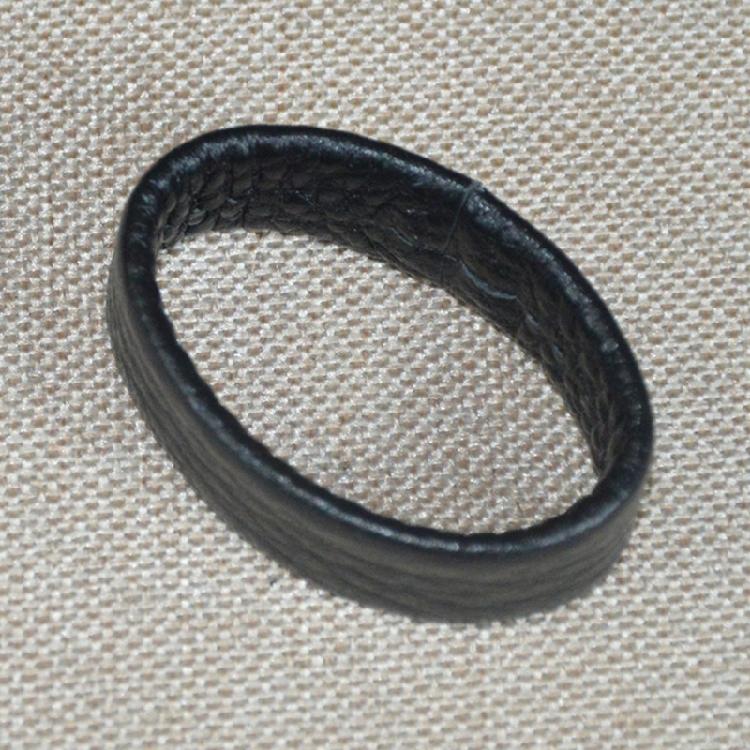 Grains Leather Belt Clip Sophisticated Cowhides Leather Belt Rings Belt Clip Keeper for Professional Attires