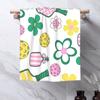 Pickleball Pattern, Pickleball Paddle, Pickleball Ball Soft Face Towel Quick Dry Pool Bath Cotton Towels Absorbent Quick