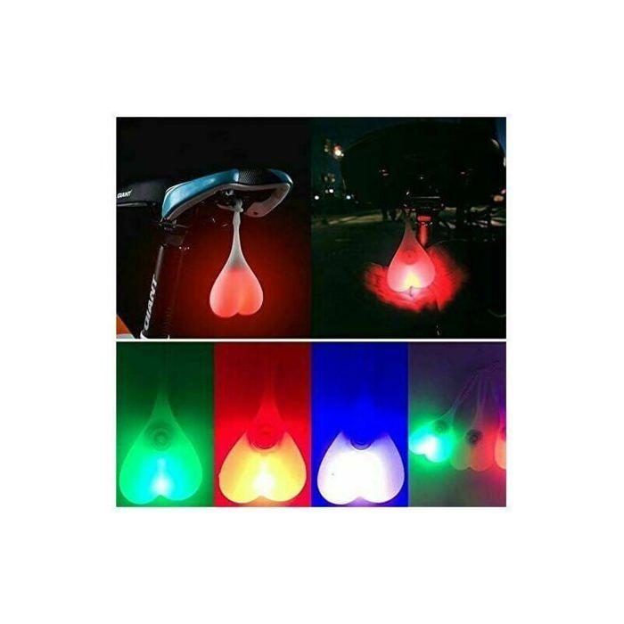 Zadní světlo na kolo - LED - Zelené - Vodotěsné - 3 režimy - Snadná instalace