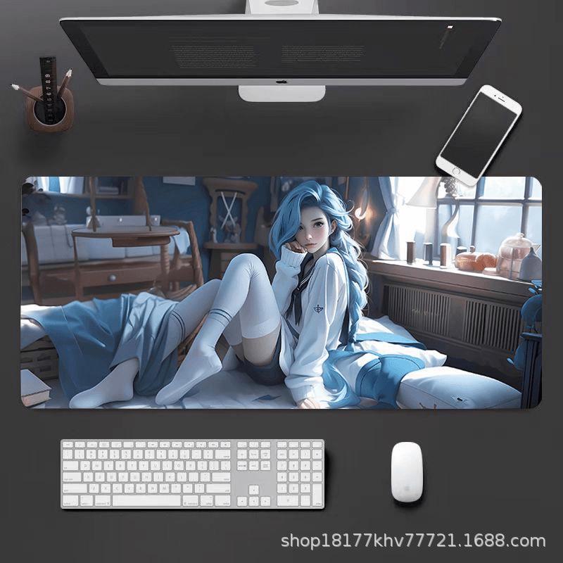 Jinx Oversized Mouse Pad - League of Legends E-sports Desk Pad