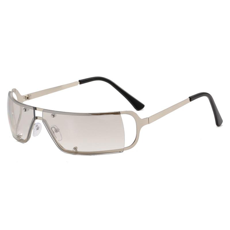 Square Y2K Women's Sunglasses Vintage Small Rectangle Lens Female Hottie Sun Glasses Men Retro Oculos Future Technology Eyewear