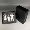 3pcs Astronaut Figurines Miniatures Character Spaceman Outer Space Shelf Collectible