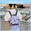 Kuromi Hello Kitty Pochacco Pattern Kids School Backpack With Breathable Nylon For Elementary Students