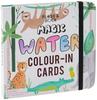 Little Fellows Water Coloring Kit with Water Pad Jungle Animals Brush, & Pen, FRC-38P3416