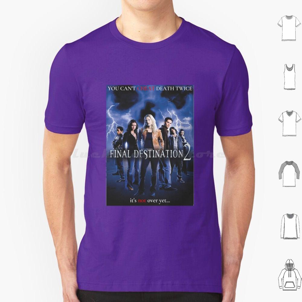 T-shirt Final Destination 2 Uomo Donna Bambini 6xl Film Final Destination Cinema Horror Suspense Final Destination 2 Avventura Paura
