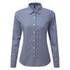 Premier Womens/Ladies Maxton Checked Long-Sleeved Shirt