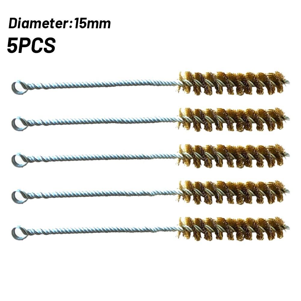 Tube 5pcs Pipe Brushes Wire Cleaner Cleaning Cylinder
