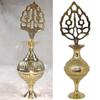 Surmadani in Ottone Vintage | Classica Bottiglia e Applicatore per Surma | Artigianato in Ottone Fatto a Mano