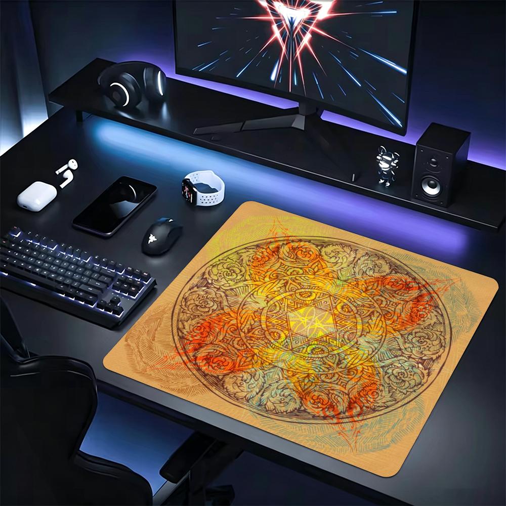 E-sports Mandala Small Mouse Pad Gaming Laptops Mousepad Gamer Carpet Keyboard Mat Desk Protector Watercolor Art Mouse Pads