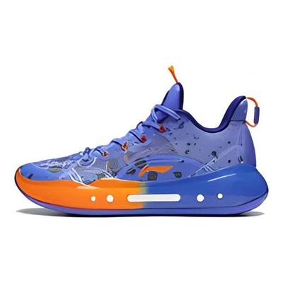 Li Ning Yu Shuai 14 Bassa Ammortizzazione Antiscivolo Resistenti All'Usura Scarpe da Basket Uomo sneaker Blu Golfo Blu Rematore ABAR123-35
