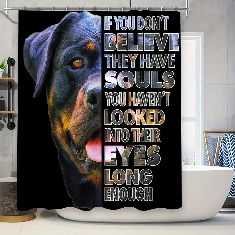 

Colorful Shower Curtain with Abstract Design Modern Bathroom Decor for Kids Adults Polyester Fabric Available in Custom Sizes (B 90x180cm