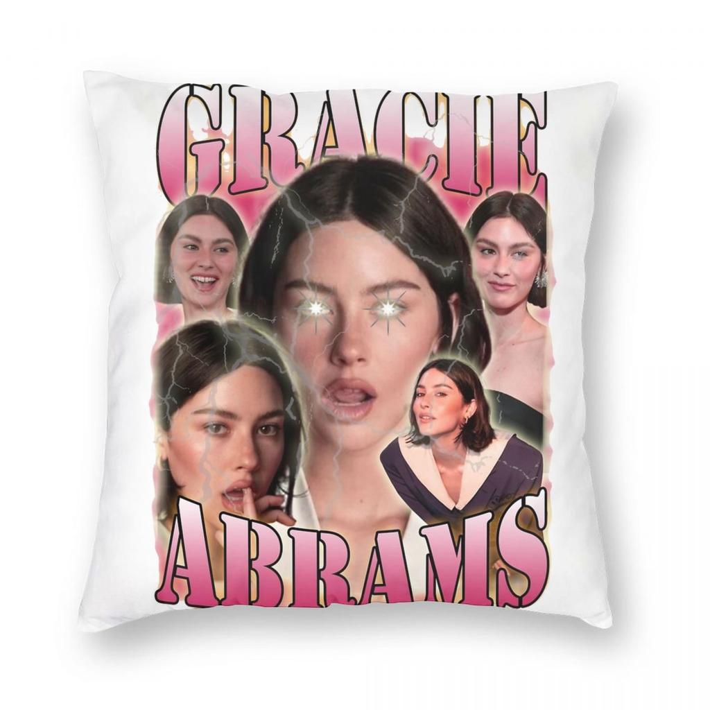 Gracie Abrams Pillowcase Printed Polyester Cushion Cover Decorative Pillow Case Cover Home Wholesale 40*40cm