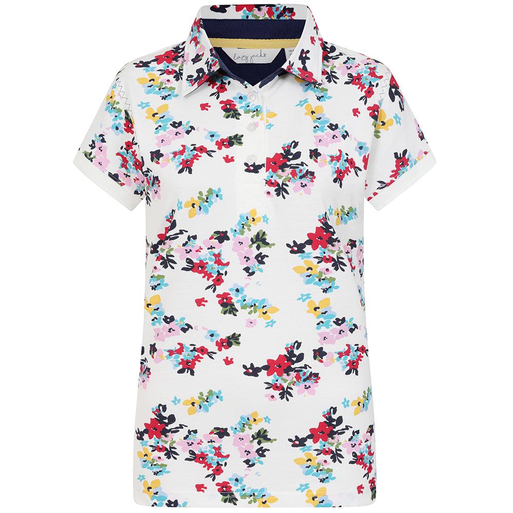Lazy Jacks Womens/Ladies Printed Polo Shirt