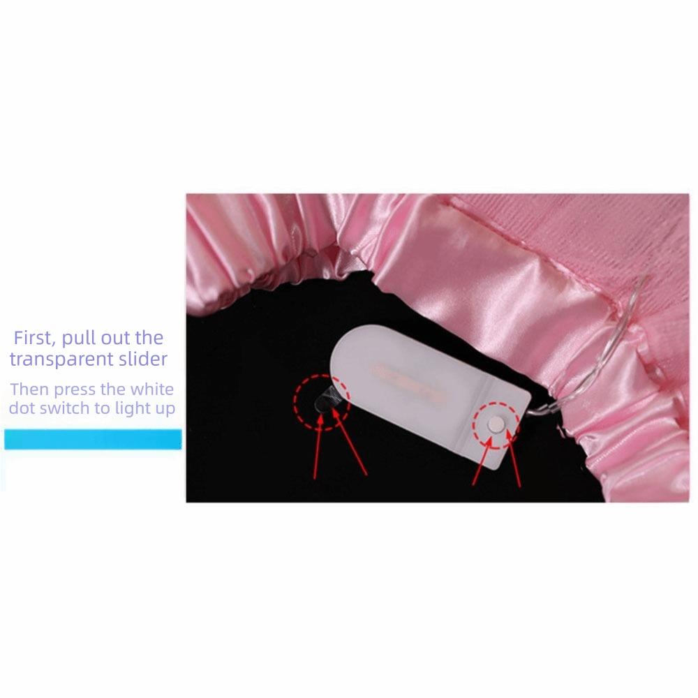 Funny Glowing Butterfly Wings Luminous Princess Dress Costume  Birthday Gift